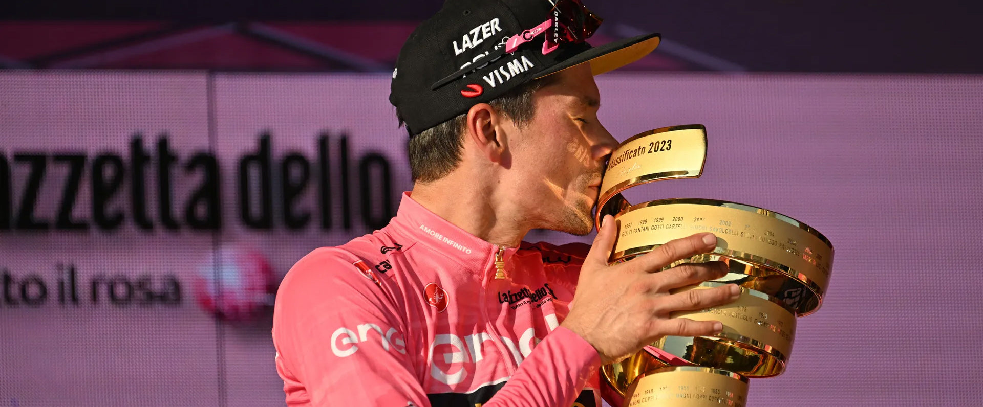 Primoz Roglic wins the Giro d'Italia 2023